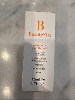 BeautyStat Orange & White Universal C Skin Refiner 30 ML 1 Oz NIB
